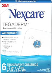 3M Nexcare Tegaderm Waterproof Transparent Dressing