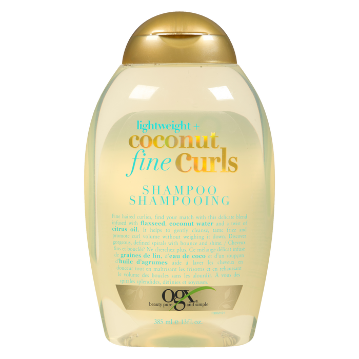 Ogx Shampoo Lightweight + Coconut Fine Curls 385 ml