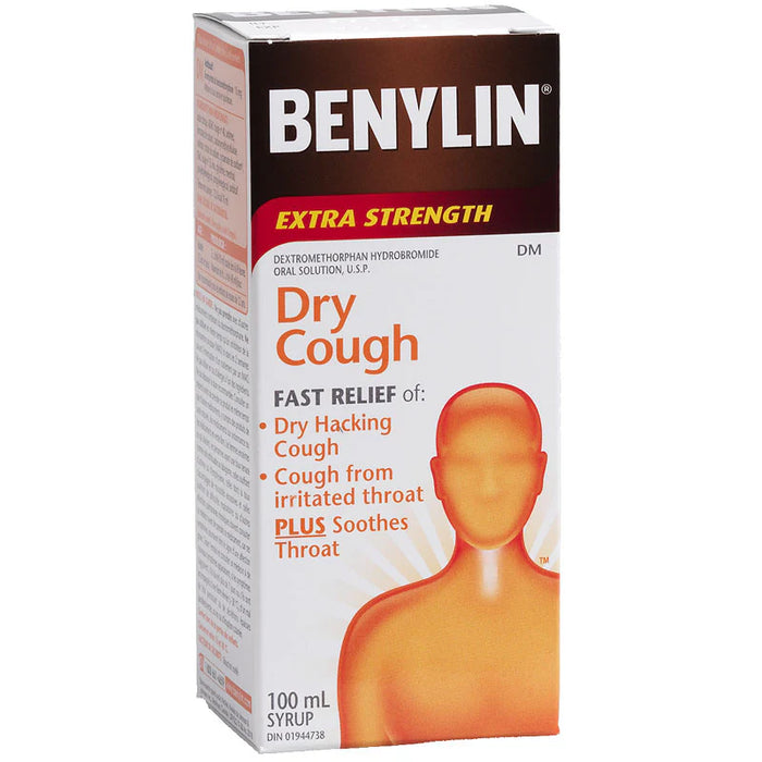 Benylin Dry Cough Syrup Extra Strength DM