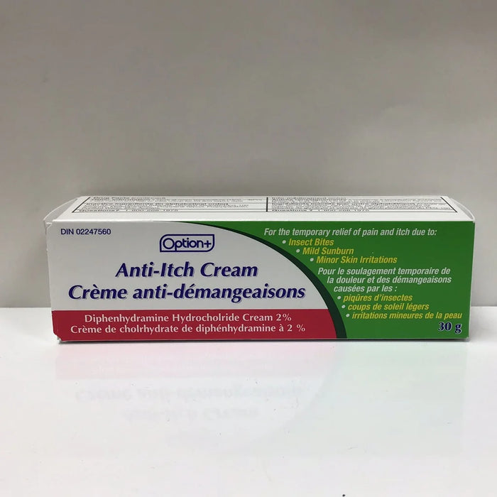 Crème contre les démangeaisons triple action Benadryl