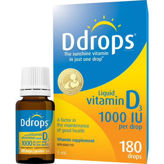 Ddrops Vitamin D 1000 IU