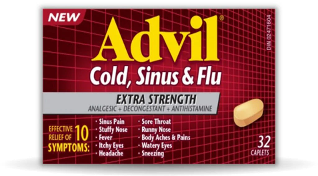 Advil Cold, Sinus & Flu Extra Strength — GreenShield Pharmacy Health Store