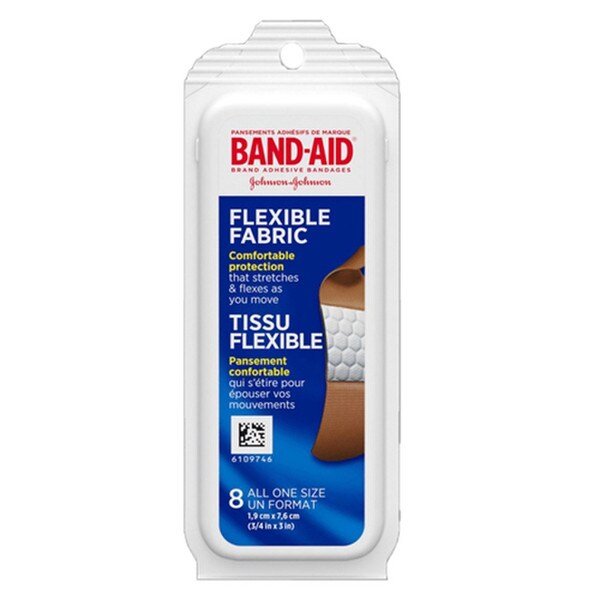 Band-Aid Fabric Bandages - Travel Pack