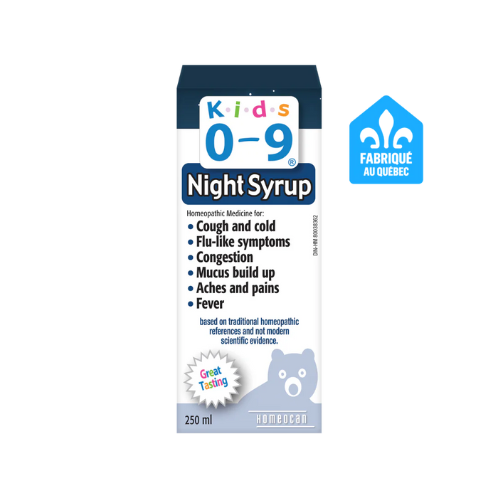 Homeocan Kids 0-9 Night Syrup