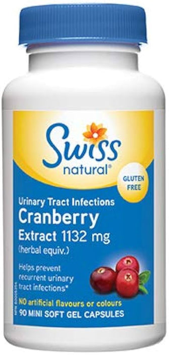 Swiss Natural Cranberry Extra 13.2mg Soft Gel