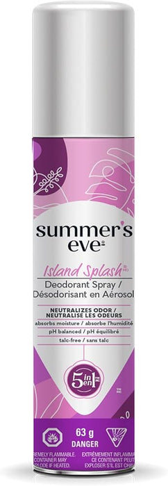 Summer's Eve Deodorant Spray - Island Splash