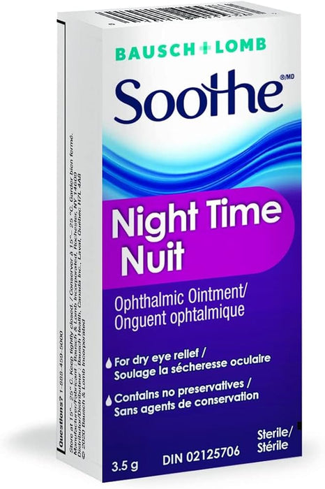 Bausch & Lomb Soothe Nighttime Dry Eye Ointment