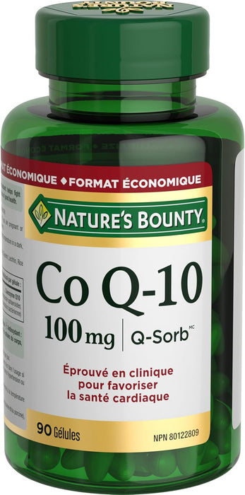 NATURE'S BOUNTY Co Q-10, 100 mg
