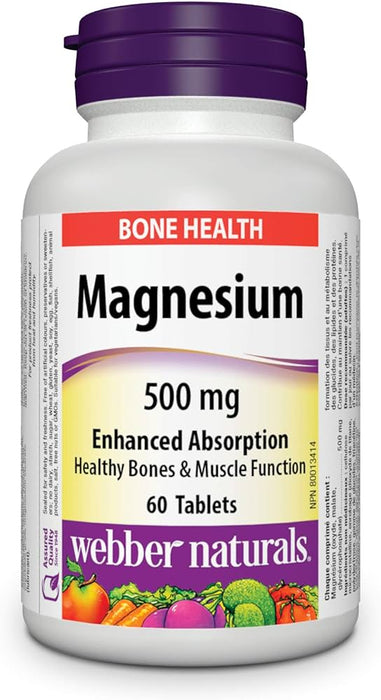 Webber Naturals Magnesium 500 mg