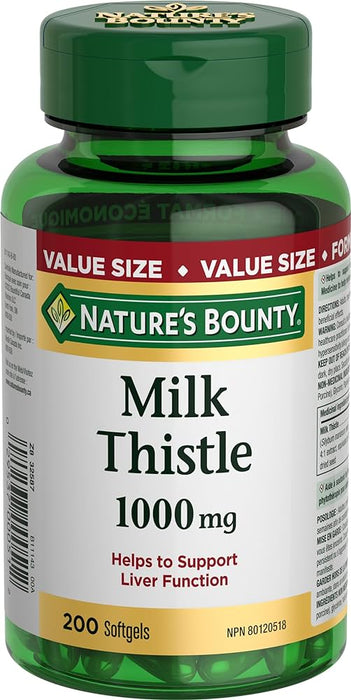 Nature's Bounty Milk Thistle 1000 mg