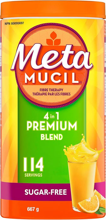 Metamucil Premium Blend Sugar-Free - Orange