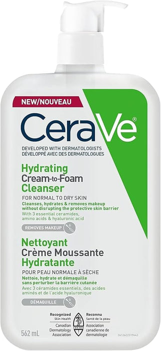 CeraVe Hydrating Cream to Foam Cleanser