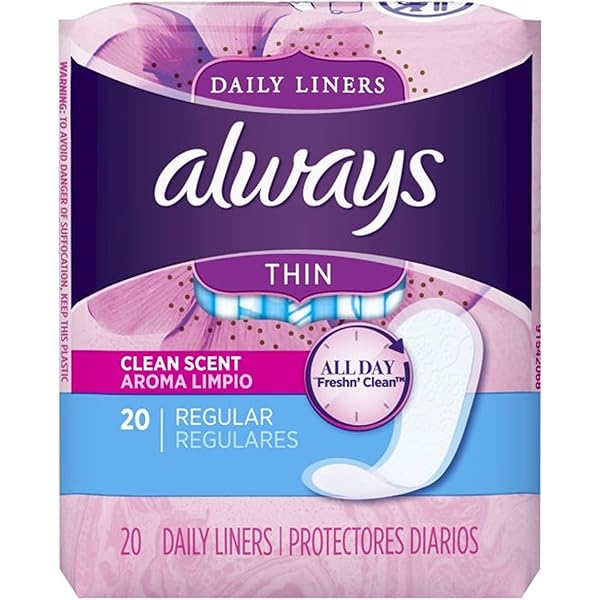 Always Xtra Protection Active Regular Liners - Clean Scent