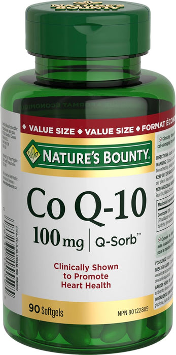 NATURE'S BOUNTY Co Q-10, 100 mg