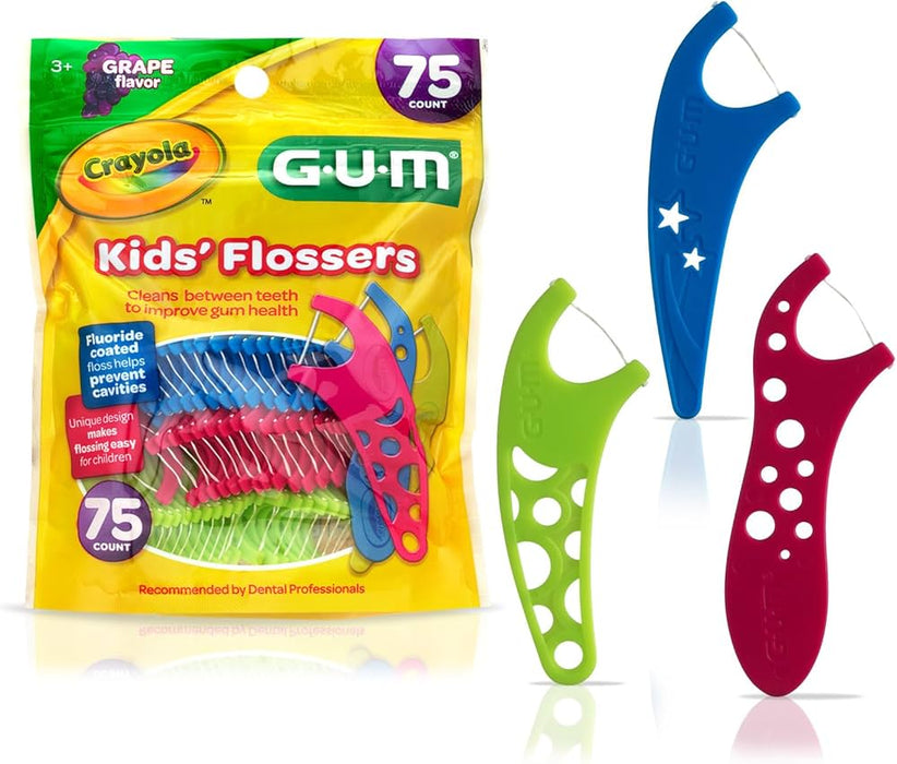 GUM Crayola Kids Flossers