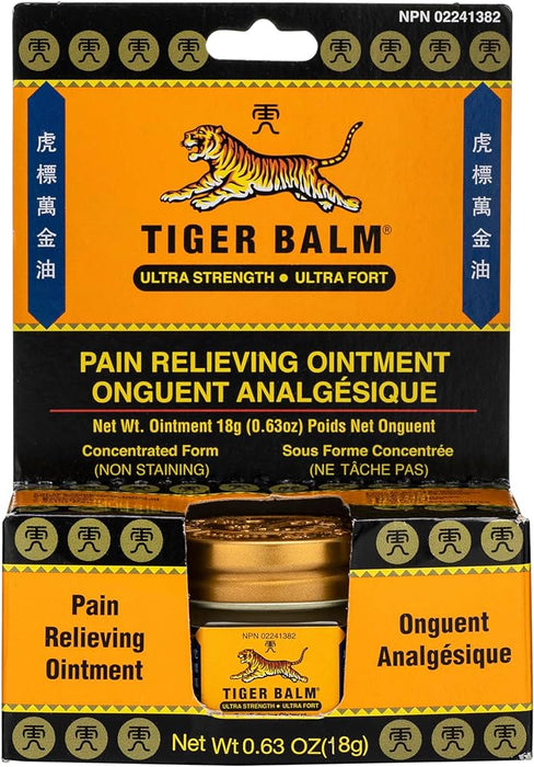 Tiger Balm Pain Relieving Ointment - Ultra