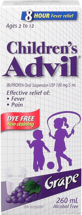 Advil Children's Cold Suspension - Grape