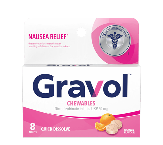 Gravol Quick Dissolve 50mg