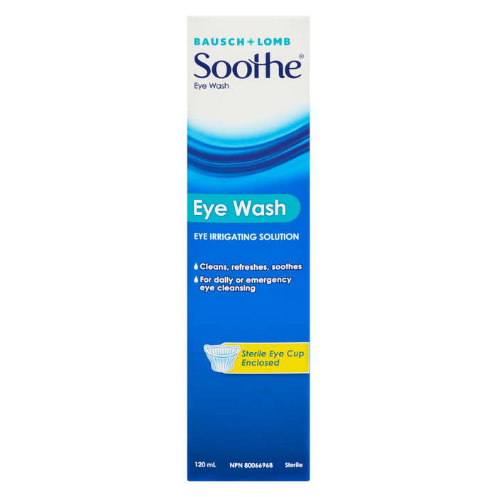 Bausch + Lomb Soothe Bain Oculaire 120 ml