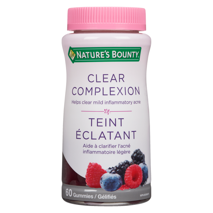 Nature's Bounty Clear Complexion 60 bonbons gélifiés
