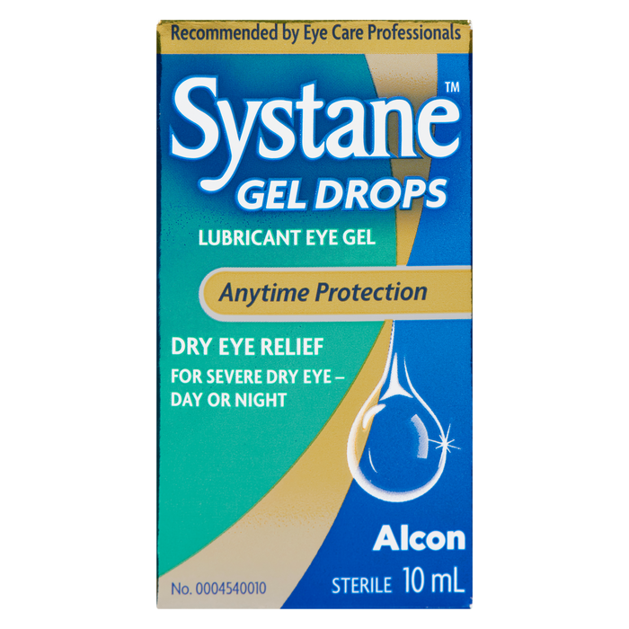 Systane Gel Drops Lubricant Eye Gel Anytime Protection Sterile 10 ml