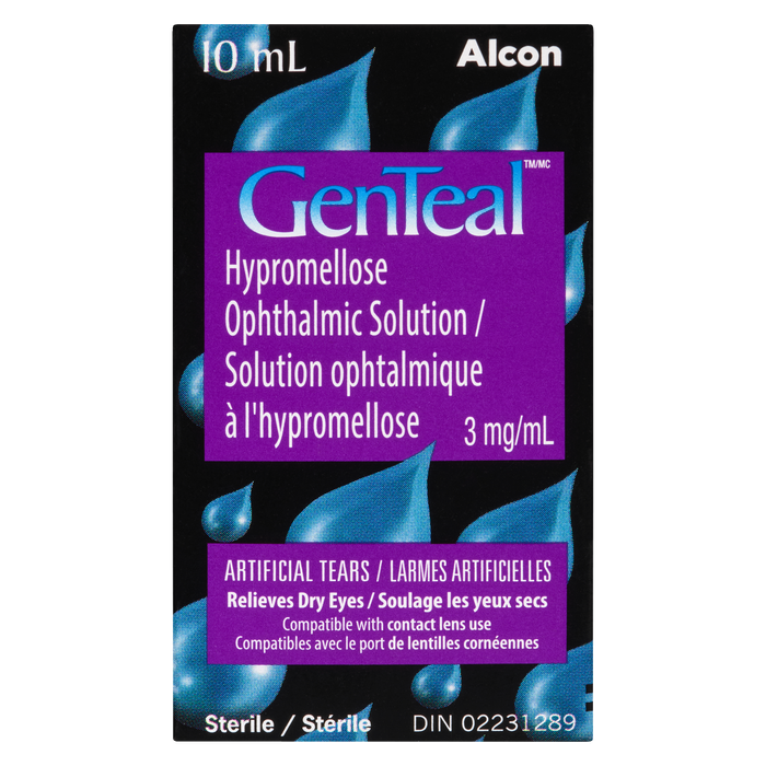 GenTeal Hypromellose Ophthalmic Solution 3 mg/ml 10 ml