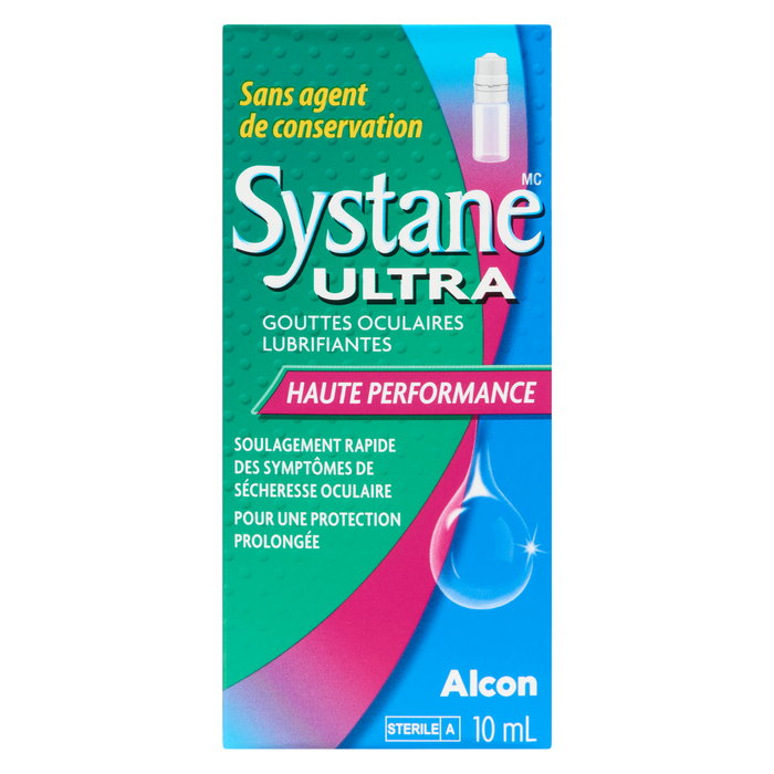 Systane Ultra Lubricant Eye Drops High Performance 10 ml