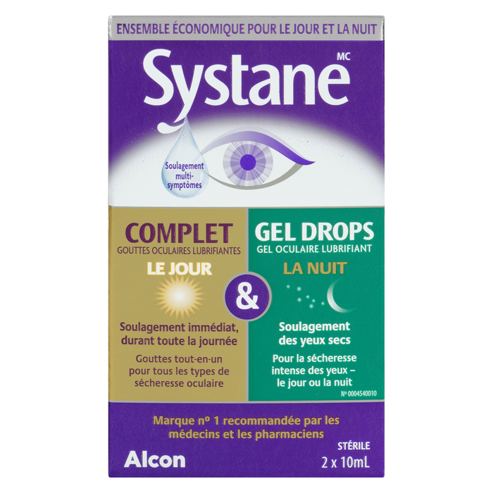 Systane Day & Night Value Pack 2 x 10 ml