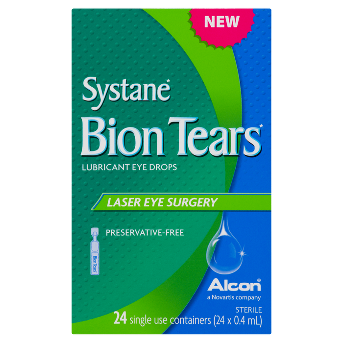 Systane Bion Tears Sterile Lubricant Eye Drops 24 x 0.4 ml