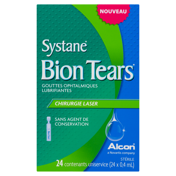 Systane Bion Tears Sterile Lubricant Eye Drops 24 x 0.4 ml