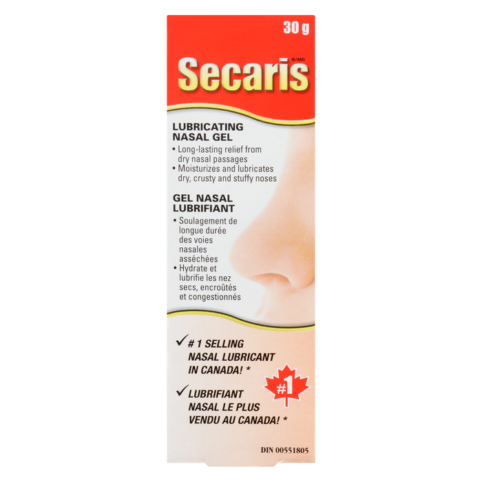 Secaris Gel Nasal Lubrifiant 30 g