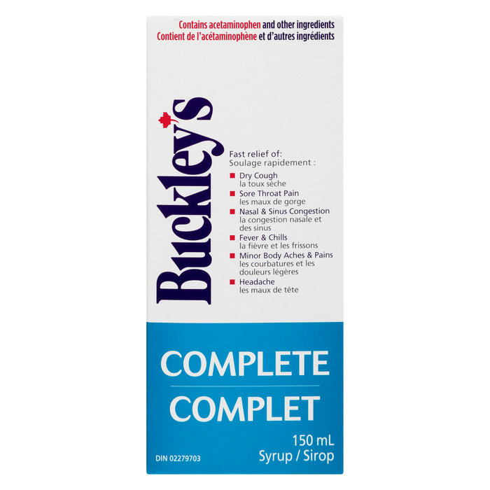 Sirop complet de Buckley 150 ml