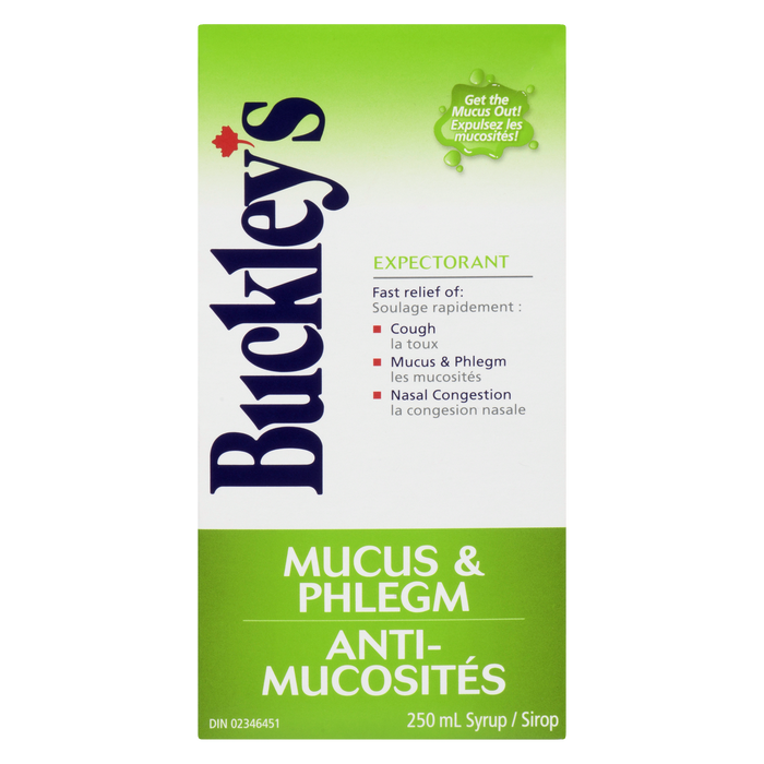 Buckley's Syrup Expectorant Mucus & Phlegm 250 ml