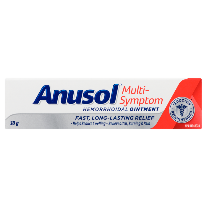 Anusol Pommade Hémorroïdale Multi-Symptômes 30 g