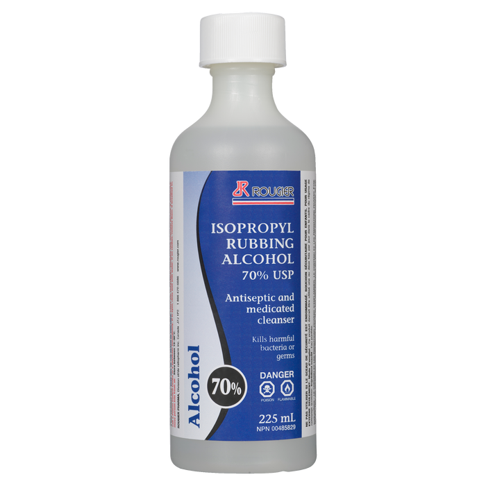 Rougier Isopropyl Rubbing Alcohol 70% USP 225 ml