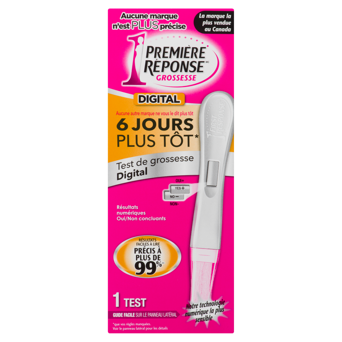 Test de grossesse numérique First Response Pregnancy