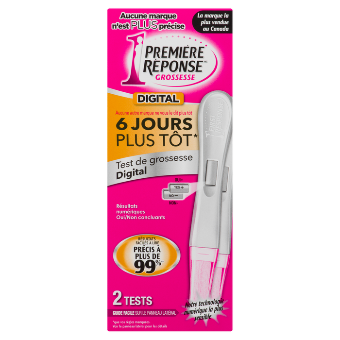 Test de grossesse numérique First Response Pregnancy 2