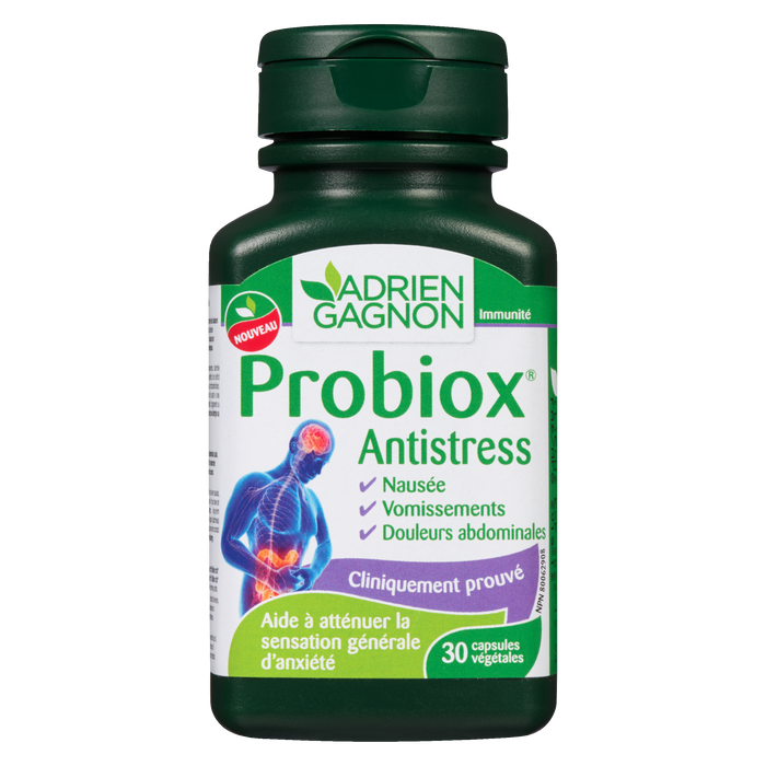 Adrien Gagnon Probiox Anti-Stress 30 Vegetable Capsules