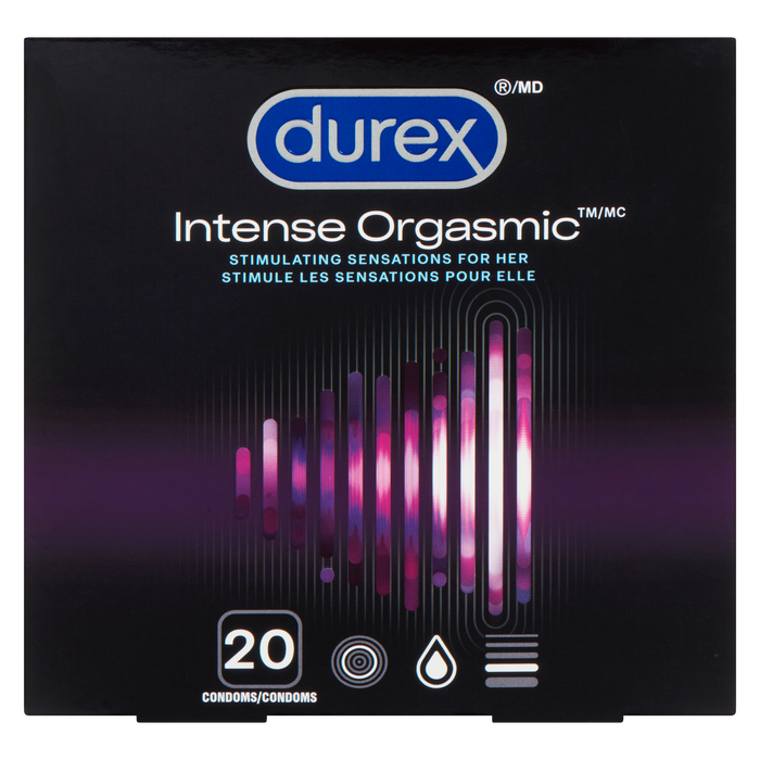 Durex Intense Orgasmic 20 Condoms