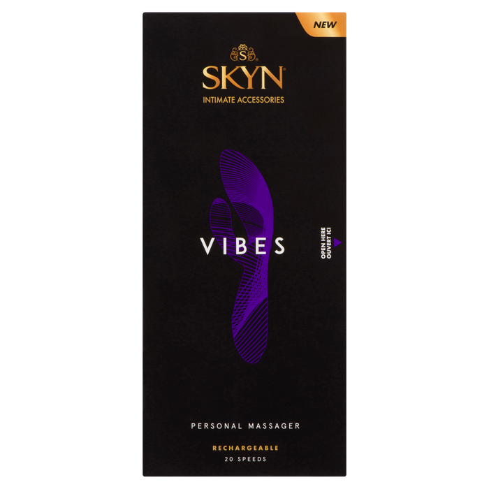 Skyn Vibes Personal Massager Rechargeable 20 Speeds