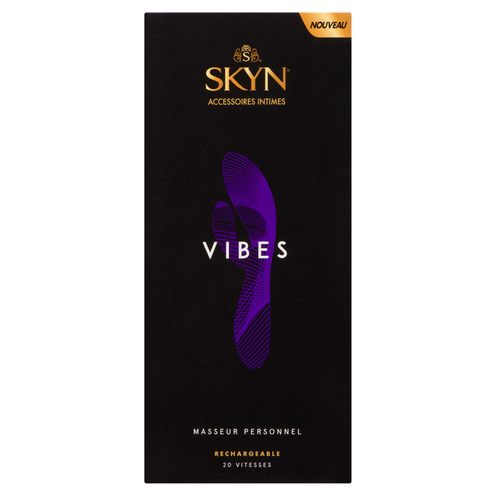 Skyn Vibes Personal Massager Rechargeable 20 Speeds