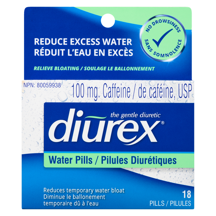 Diurex Water Pills 18 Pills