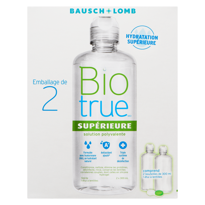 Bausch + Lomb Biotrue Advanced Solution Multi-Usages 2 x 300 ml