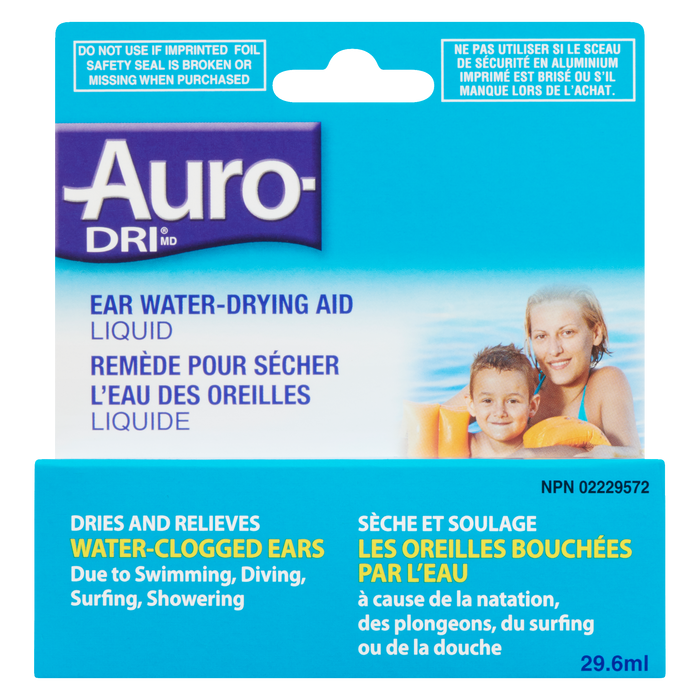 Auro-Dri Liquide Séchant à l'Eau pour les Oreilles 29,6 ml