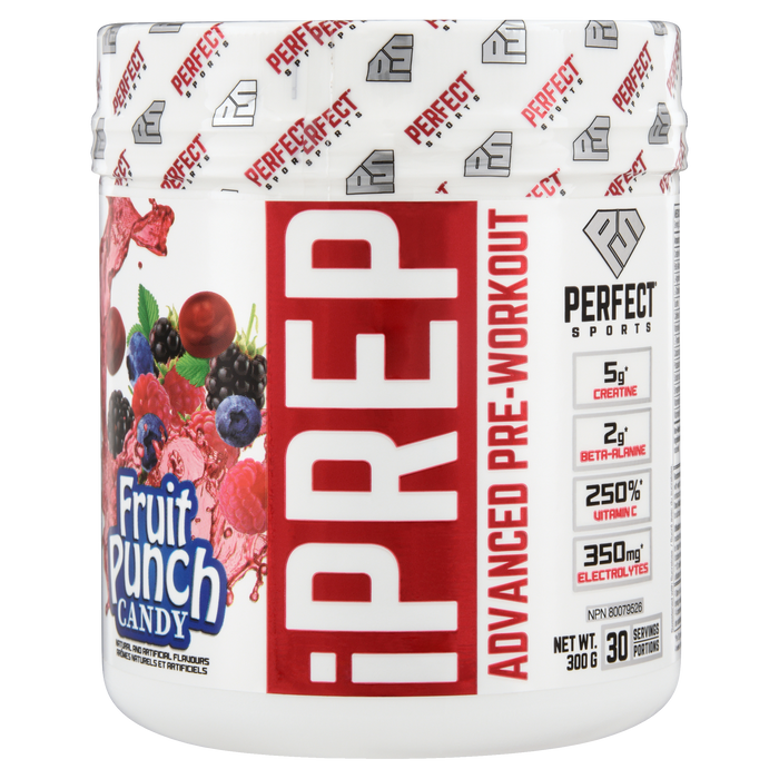 Bonbons pré-entraînement aux fruits Perfect Sports iPrep Advanced 300 g