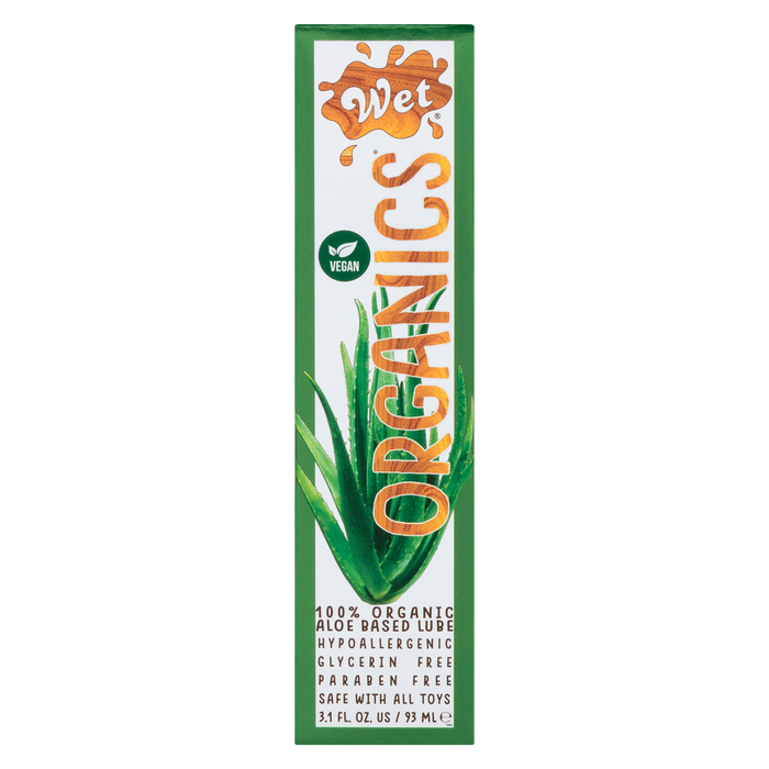 Wet Organics 100% Organic Aloe Based Lube 93 ml