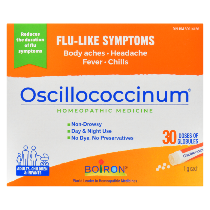 Boiron Oscillococcinum Homeopathic Medicine Adults, Children & Infants 30 Doses x 1 g