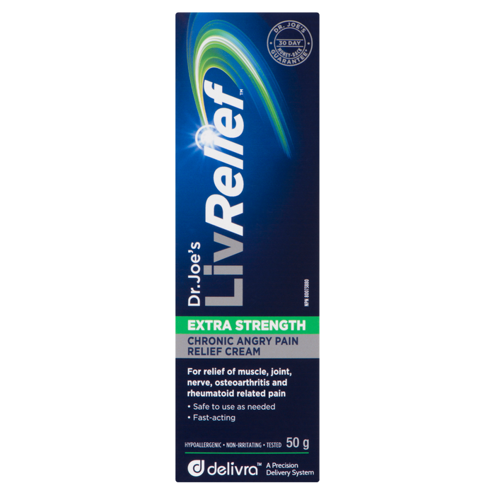 Crème antidouleur chronique LivRelief Extra Fort 50 g