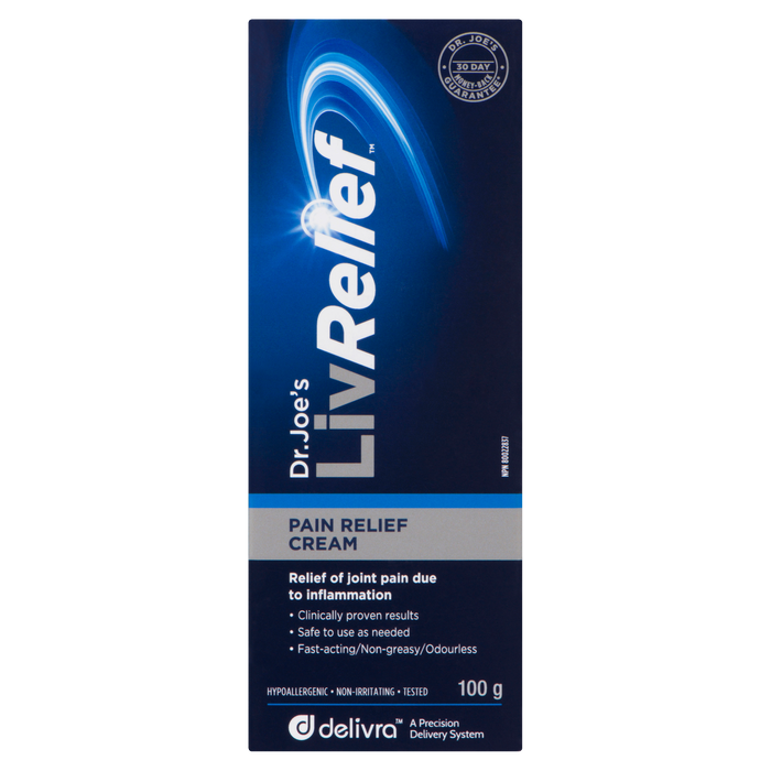 Crème anti-douleur LivRelief 100 g