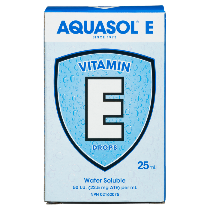 Aquasol Vitamin E Drops Water Soluble 25 ml